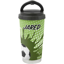 Soccer Stainless Steel Coffee Tumbler (Personalized)