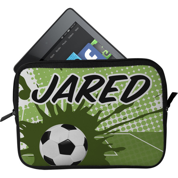 Custom Soccer Tablet Case / Sleeve - Small (Personalized)