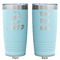 Soccer Teal Polar Camel Tumbler - 20oz -Double Sided - Approval