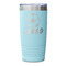 Soccer Teal Polar Camel Tumbler - 20oz - Single Sided - Approval