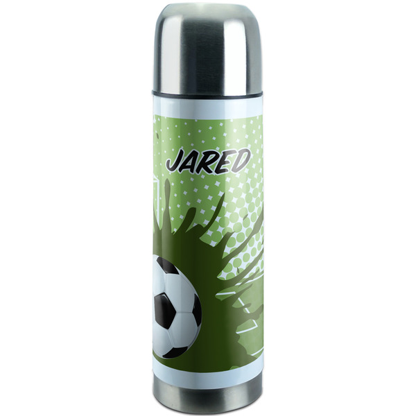 Custom Soccer Stainless Steel Thermos (Personalized)