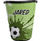 Soccer Trash Can Black