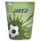 Soccer Trash Can White