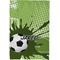 Soccer Waffle Weave Towel - Full Color Print - Approval Image