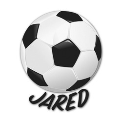 Soccer Graphic Decal - Large (Personalized)