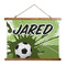 Soccer Wall Hanging Tapestry - Landscape - MAIN