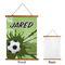 Soccer Wall Hanging Tapestry - Portrait - APPROVAL