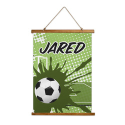 Soccer Wall Hanging Tapestry - Tall (Personalized)