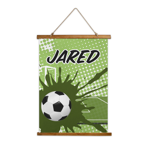 Custom Soccer Wall Hanging Tapestry (Personalized)