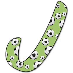 Soccer Letter Decal - Small (Personalized)