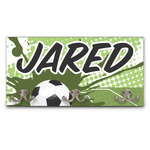 Soccer Wall Mounted Coat Rack (Personalized)