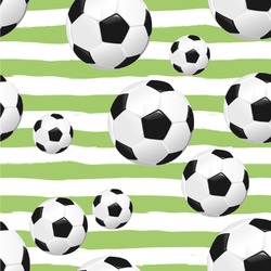 Soccer Wallpaper & Surface Covering (Peel & Stick 24"x 24" Sample)