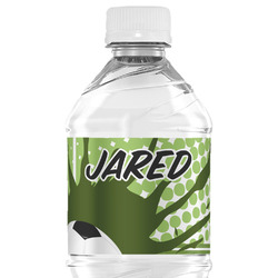 Soccer Water Bottle Labels - Custom Sized (Personalized)