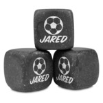 Soccer Whiskey Stone Set - Set of 3 (Personalized)