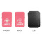 Soccer Windproof Lighters - Pink, Double Sided, no Lid - APPROVAL