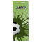 Soccer Wine Gift Bag - Gloss - Front