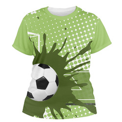 Soccer Women's Crew T-Shirt - Large