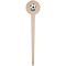 Soccer Wooden 4" Food Pick - Round - Single Pick