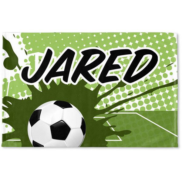 Custom Soccer Woven Mat (Personalized)