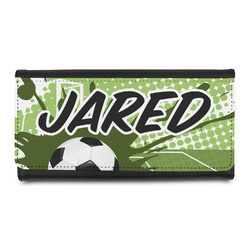 Soccer Leatherette Ladies Wallet (Personalized)
