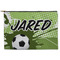 Soccer Zipper Pouch Large (Front)