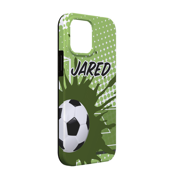 Custom Soccer iPhone Case - Rubber Lined - iPhone 13 (Personalized)