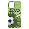 Soccer iPhone 15 Plus Tough Case - Back