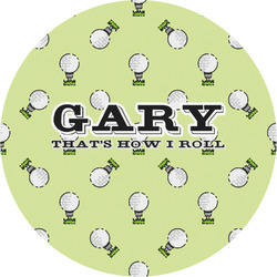 Golf Multipurpose Round Labels - 2" (Personalized)