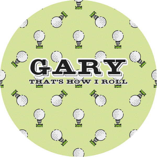 Custom Golf Multipurpose Round Labels - 2" (Personalized)