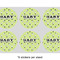 Golf 3" Multipurpose Round Labels - Sheet