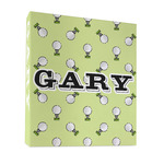 Golf 3 Ring Binder - Full Wrap - 1" (Personalized)