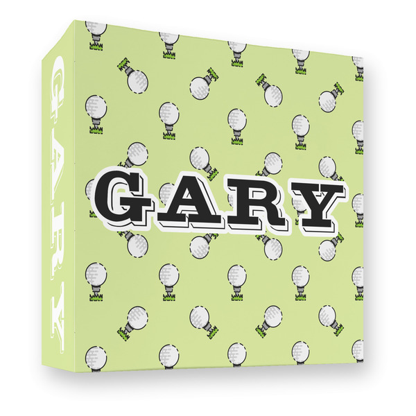 Custom Golf 3 Ring Binder - Full Wrap - 3" (Personalized)