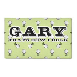 Golf 3' x 5' Indoor Area Rug (Personalized)