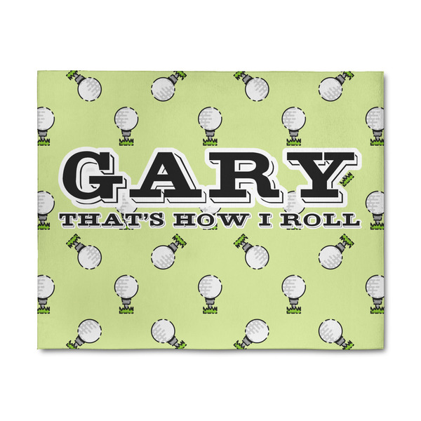 Custom Golf 8' x 10' Indoor Area Rug (Personalized)