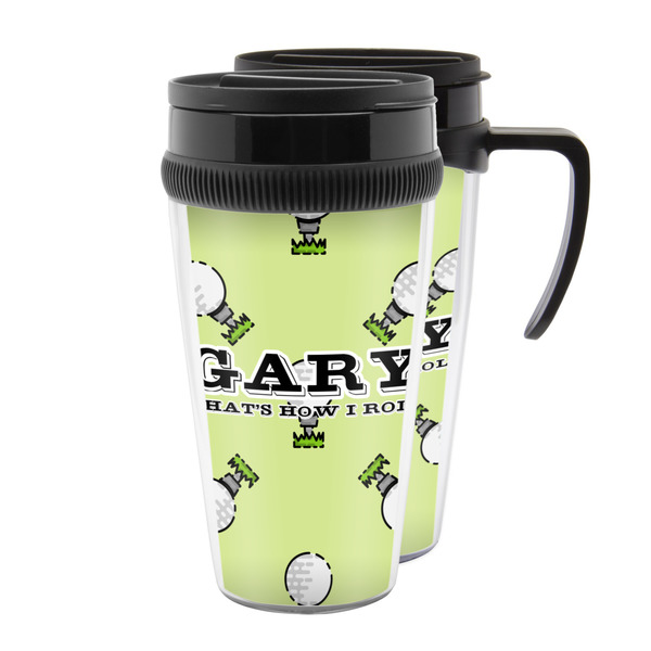 Custom Golf Acrylic Travel Mug (Personalized)