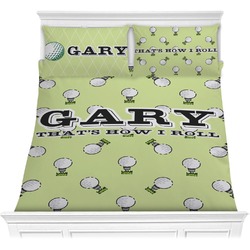 Golf Comforter Set - Full / Queen (Personalized)