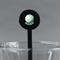 Golf Black Plastic 7" Stir Stick - Round - Main