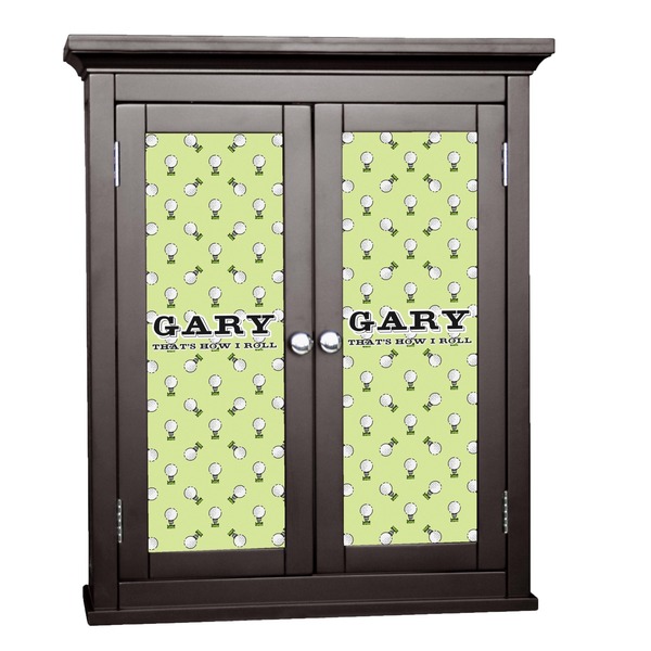 Custom Golf Cabinet Decal - Custom Size (Personalized)