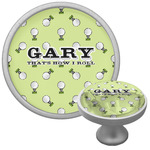 Golf Cabinet Knob (Silver) (Personalized)