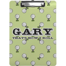 Golf Clipboard (Letter Size) (Personalized)