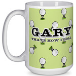 Golf 15 Oz Coffee Mug - White (Personalized)