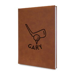 Golf Leatherette Journal - Single Sided (Personalized)