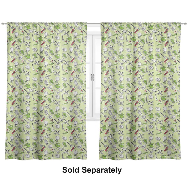 Custom Golf Curtain Panel - Custom Size