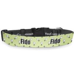Golf Deluxe Dog Collar - Double Extra Large (20.5" to 35") (Personalized)