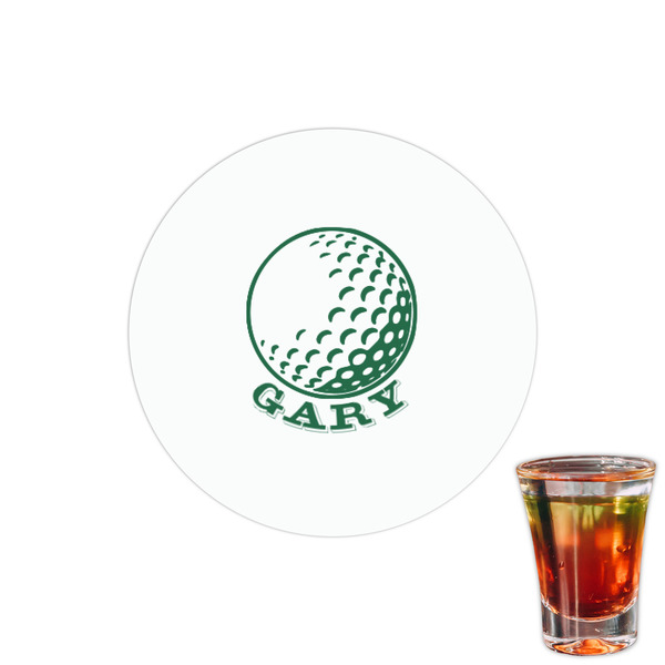 Custom Golf Printed Drink Topper - 1.5" (Personalized)