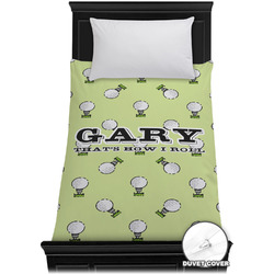 Golf Duvet Cover - Twin XL (Personalized)