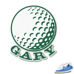 Golf Graphic Iron On Transfer - Up to 4.5"x4.5" (Personalized)