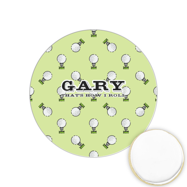 Custom Golf Printed Cookie Topper - 1.25" (Personalized)