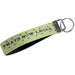 Golf Webbing Keychain Fob - Small (Personalized)