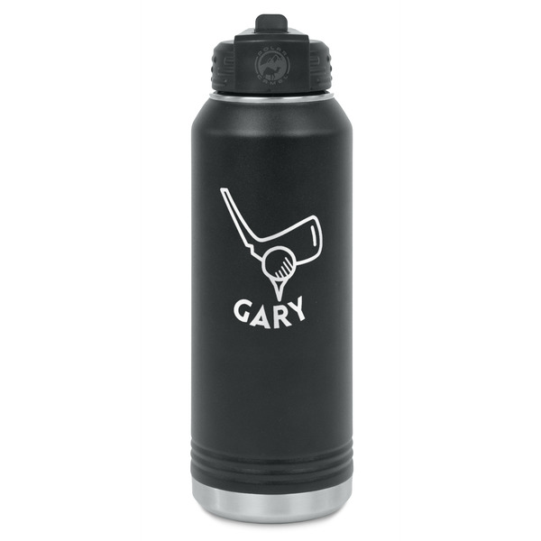 Custom Golf Water Bottles - Laser Engraved (Personalized)